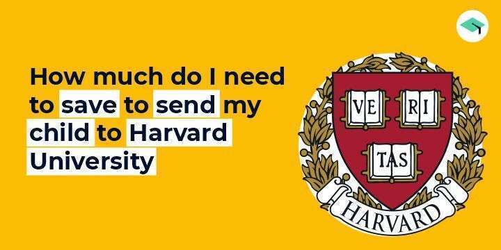 How much do I need to save to send my child to Harvard university?