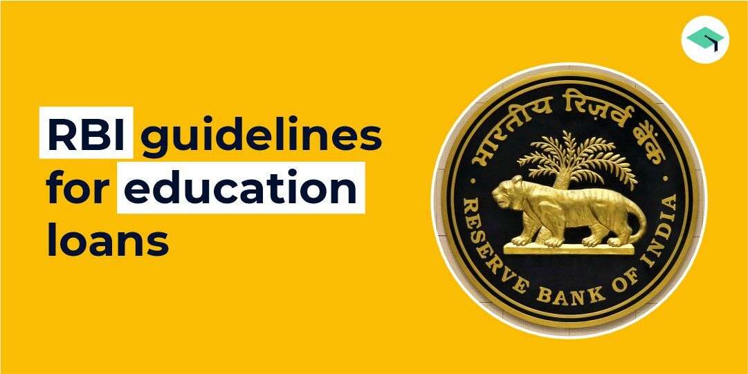 RBI guidelines for education loans