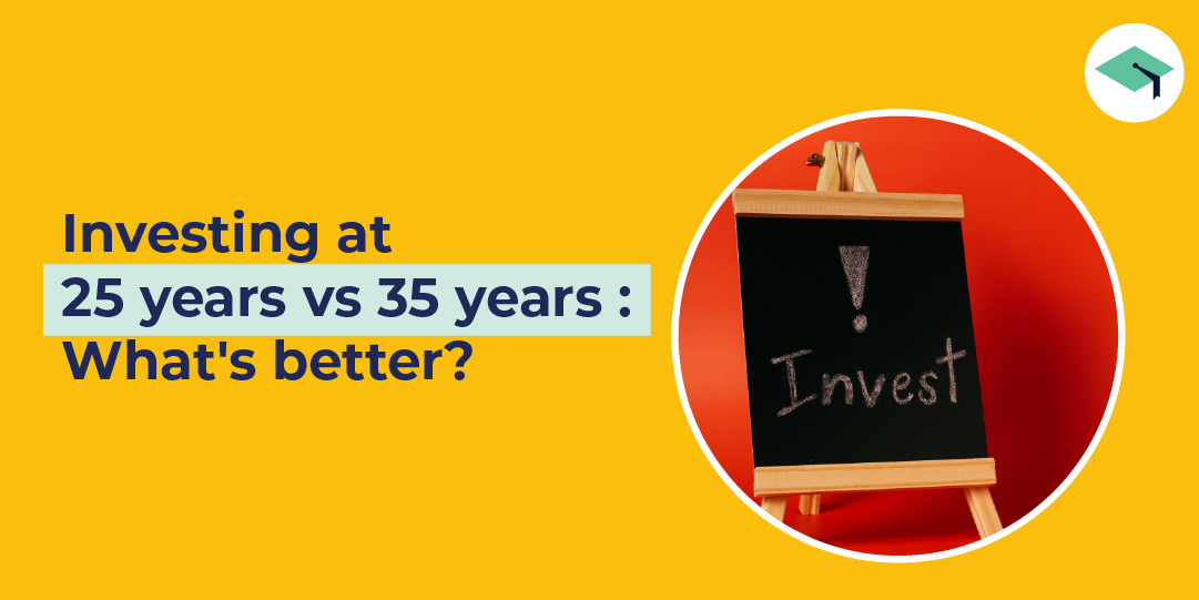 investing at 25 vs 35 years