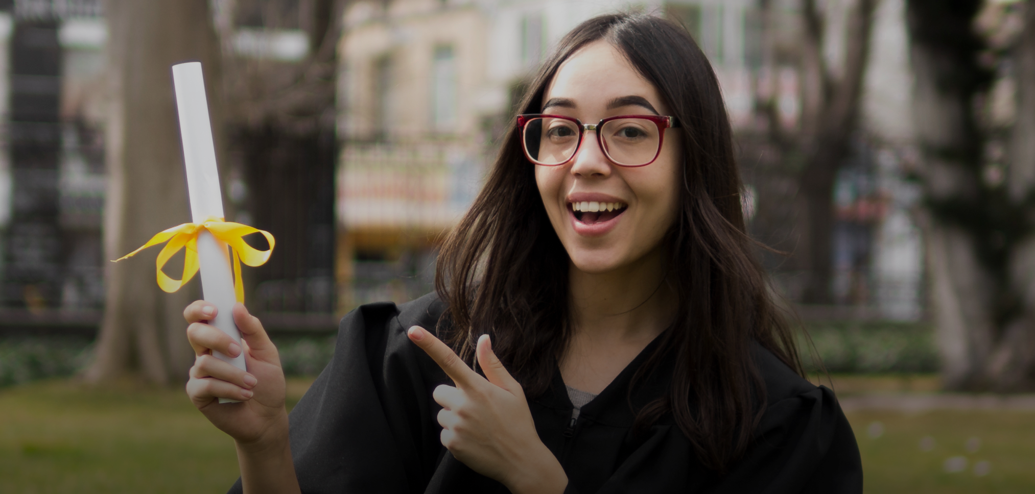 Girl Having Degree in Hand