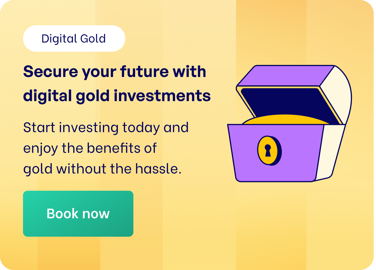 Secure your future with digital gold investments